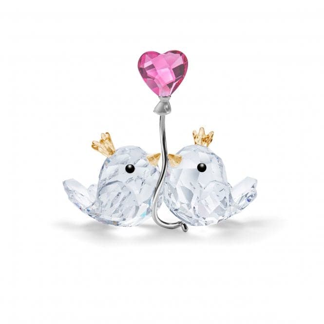 Love Birds Pink Heart Light Multi Coloured 5492226Swarovski5492226