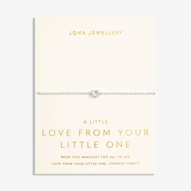 Love From Your Little Ones One Silver Plated 18cm + 3cm   Bracelet 7301Joma Jewellery7301