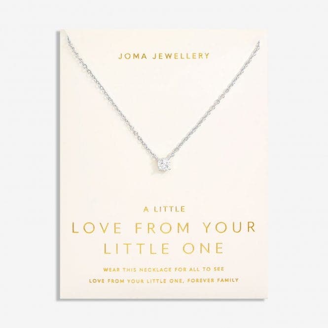 Love From Your Little Ones One Silver Plated 46cm + 5cm   Necklace 7298Joma Jewellery7298