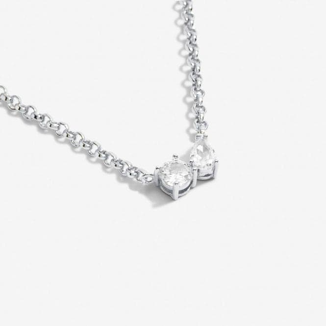 Love From Your Little Ones Two Silver Plated 46cm + 5cm   Necklace 7299Joma Jewellery7299