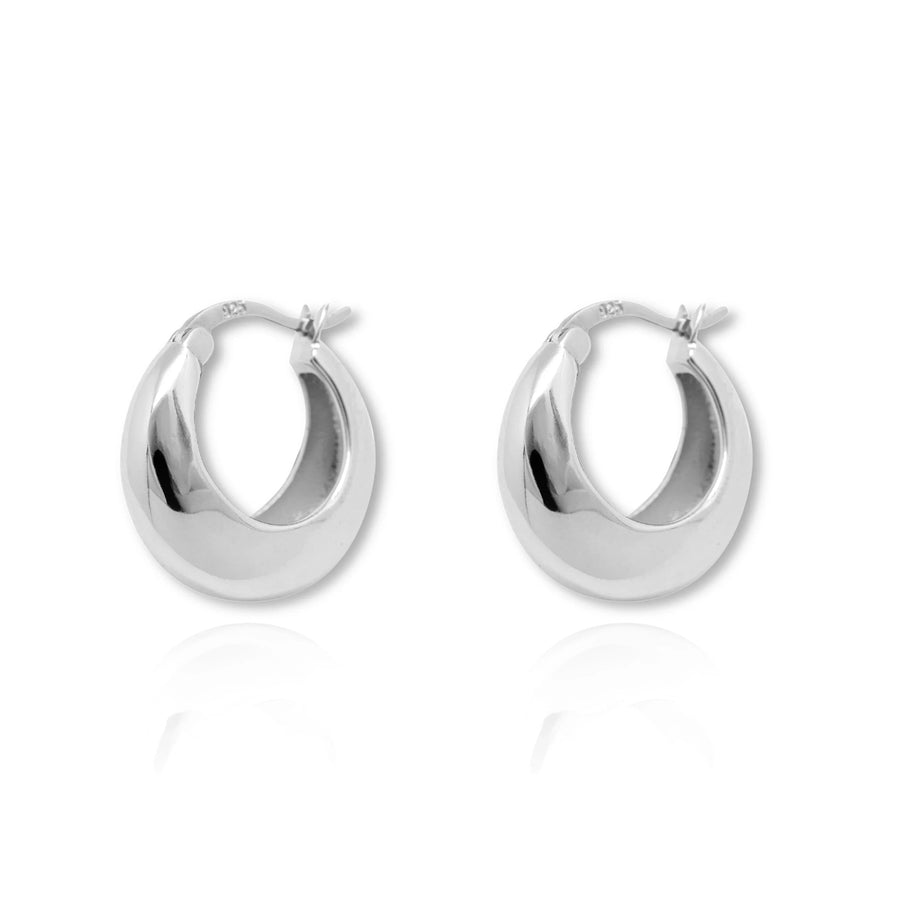 Love Local Anna Chunky Hoops 1,2cmLove Local JewelleryER1815 - S