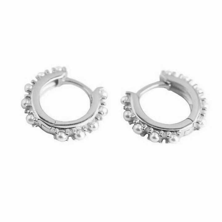 Love Local Brooke Pearl Hoops 1,3cmLove Local JewelleryER2604 - s