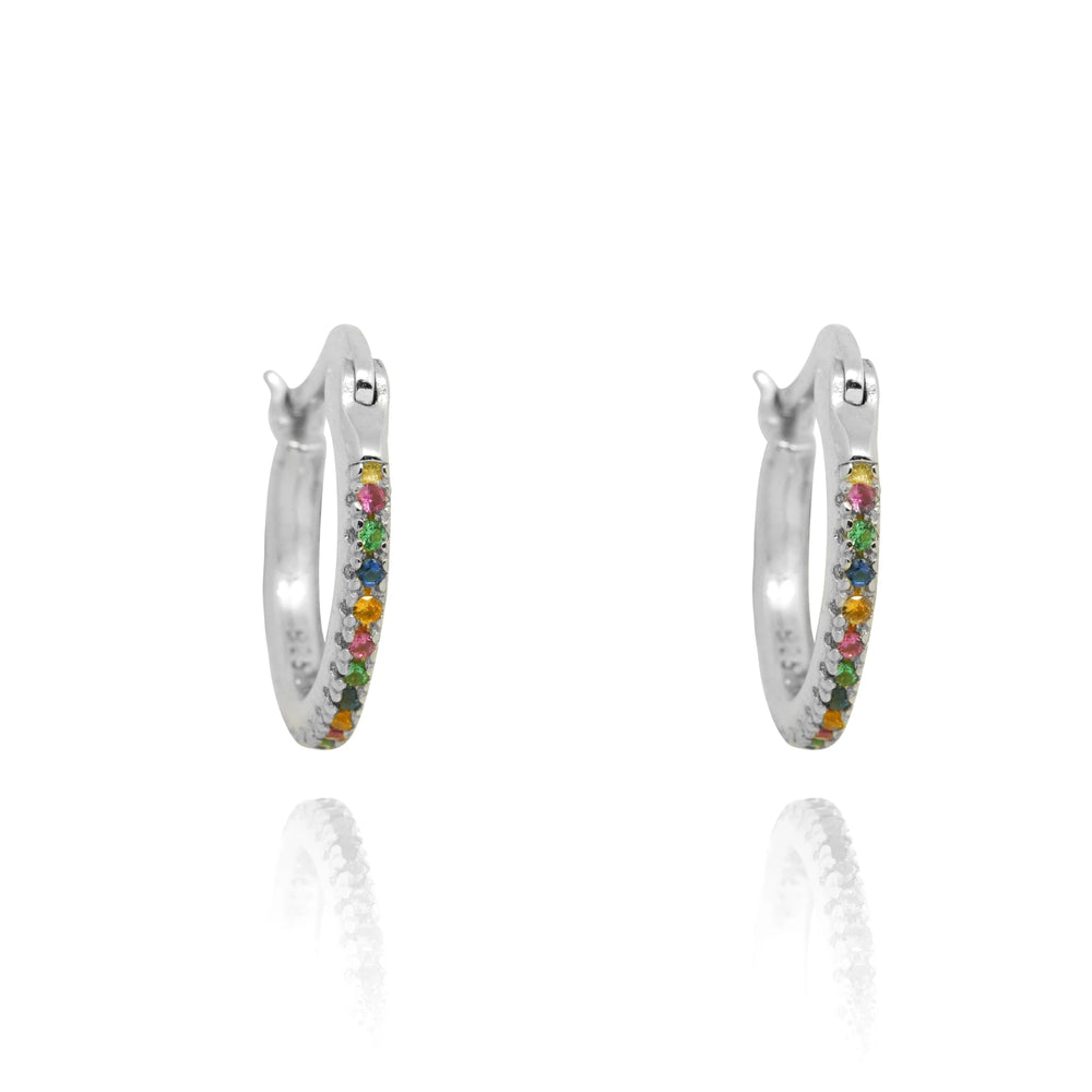 Love Local Frida Rainbow Hoops 1,3cmLove Local JewelleryER1819 - S