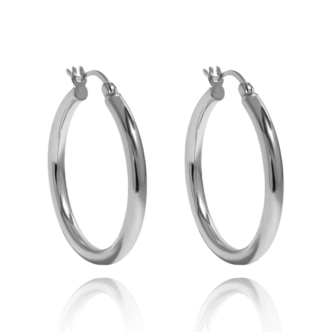 Love Local Liora Hoops 3cmLove Local JewelleryER1509 - S