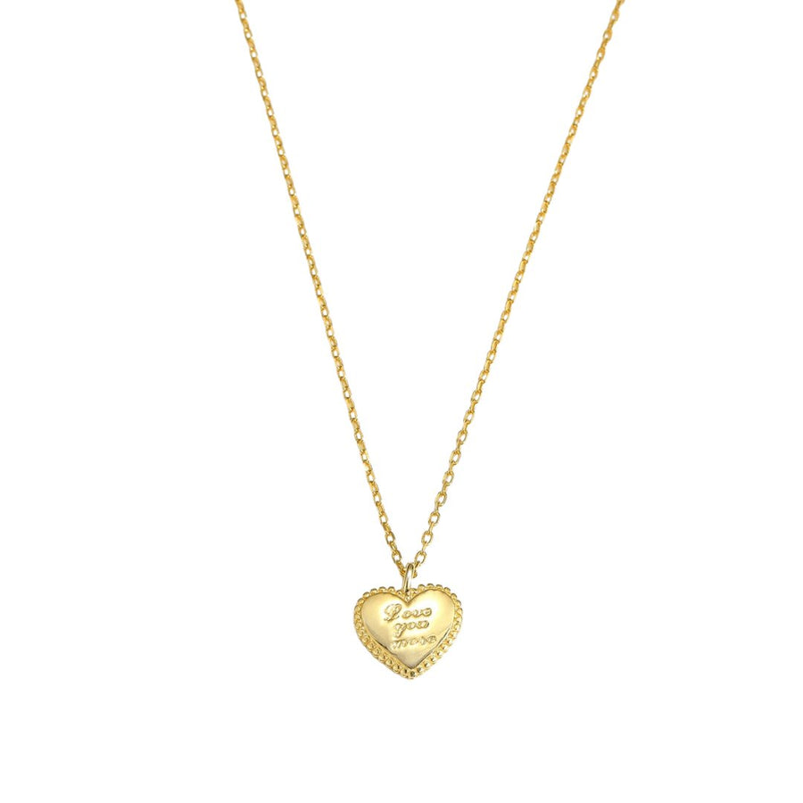 Love Local Love You More NecklaceLove Local JewelleryLL20101 - G