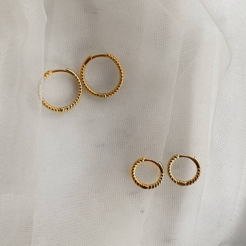 Love Local Malea Hoops 1,5cmLove Local JewelleryER1604 - 15G