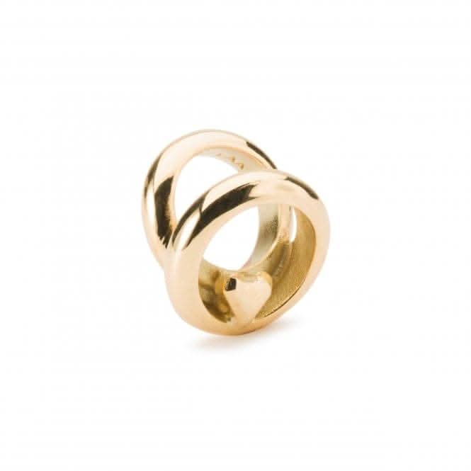 Love Rings 18ct Gold Bead TAUBE - 00122TrollbeadsTAUBE - 00122