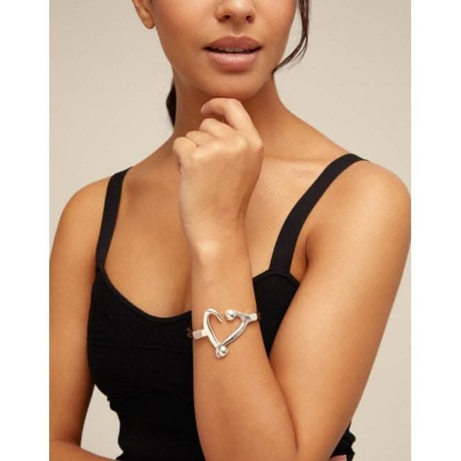 Love Silver Metal BraceletUNOde50PUL2325MARMTL0L