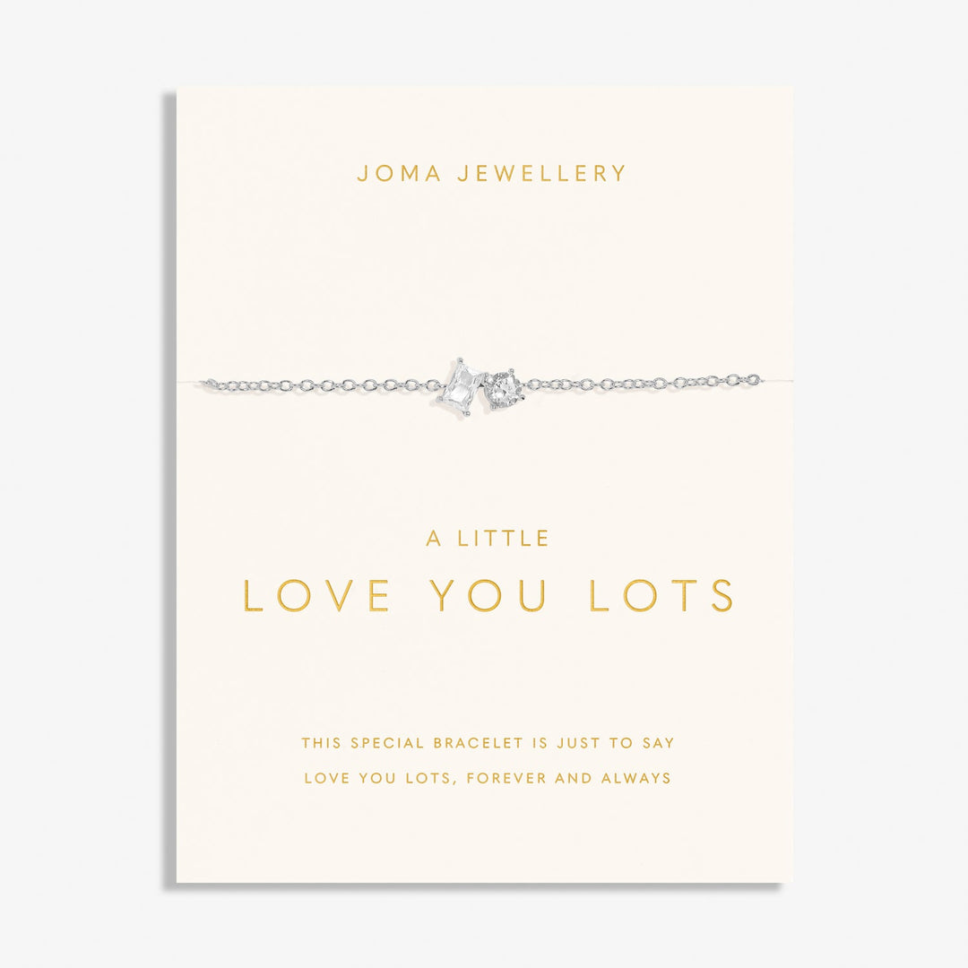 Love You Lots Love You Lots Silver Plated Bracelet 7705Joma Jewellery7705