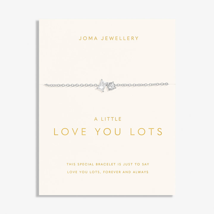 Love You Lots Love You Lots Silver Plated Bracelet 7705Joma Jewellery7705