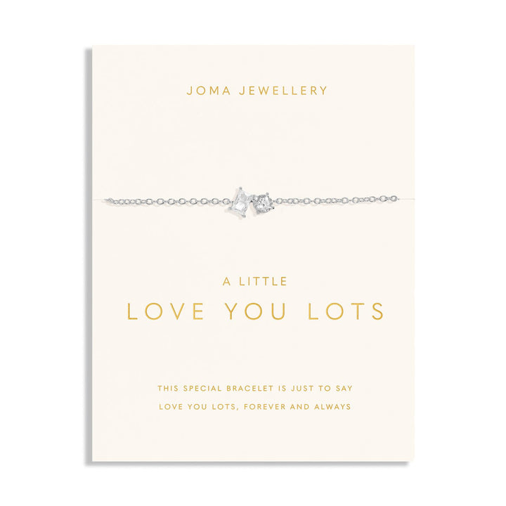 Love You Lots Love You Lots Silver Plated Bracelet 7705Joma Jewellery7705