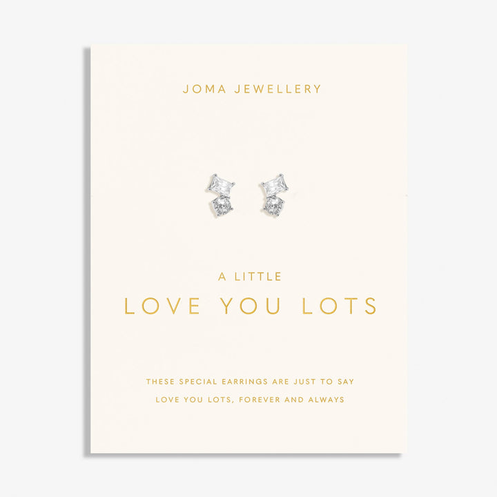 Love You Lots Love You Lots Silver Plated Earrings 8096Joma Jewellery8096