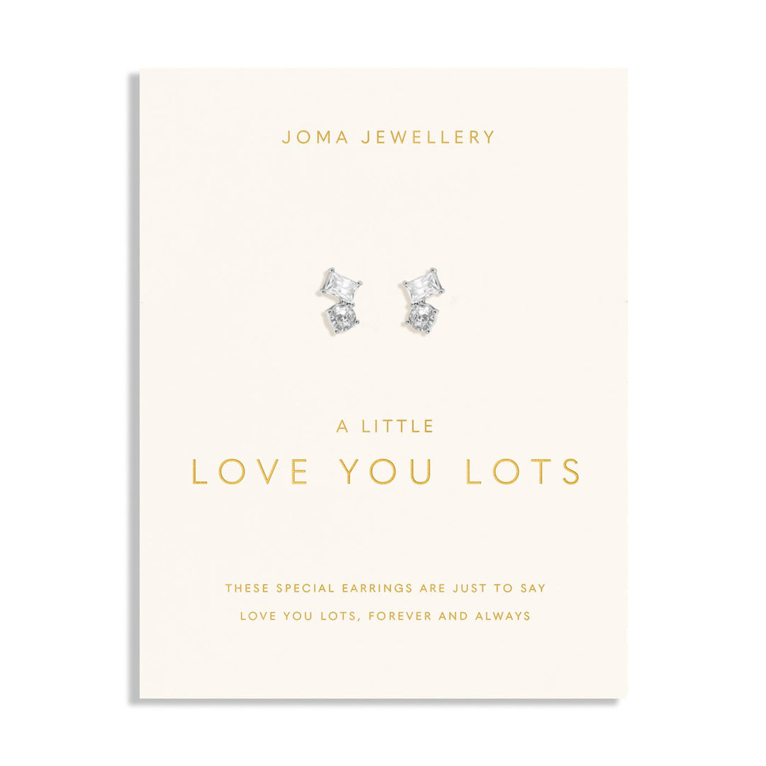 Love You Lots Love You Lots Silver Plated Earrings 8096Joma Jewellery8096