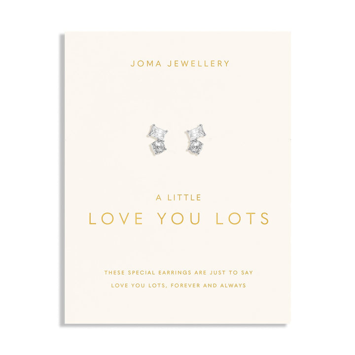 Love You Lots Love You Lots Silver Plated Earrings 8096Joma Jewellery8096