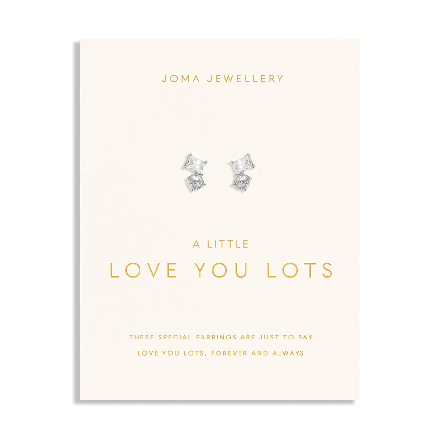 Love You Lots Love You Lots Silver Plated Earrings 8096Joma Jewellery8096