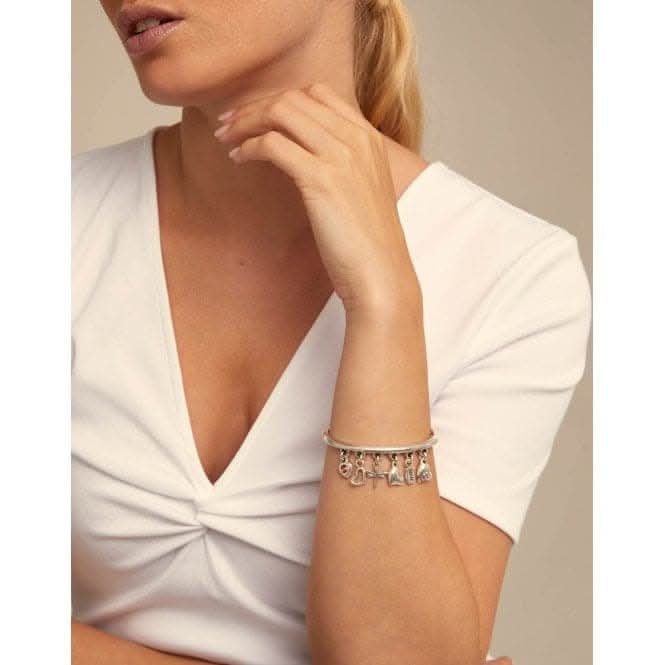 Lovekeys Red Metal Faceted Crystal BraceletUNOde50PUL2196MTL0000M