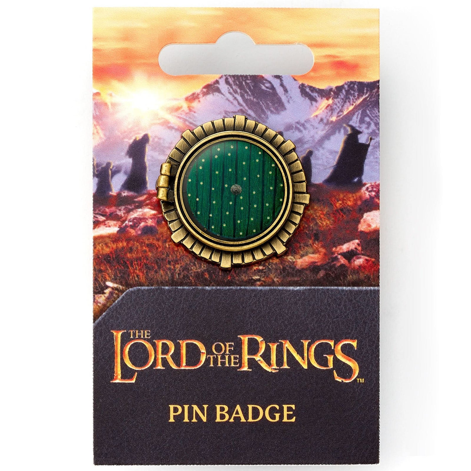 The Lord of The Rings Hobbit Door Pinbadge LRPB0001
