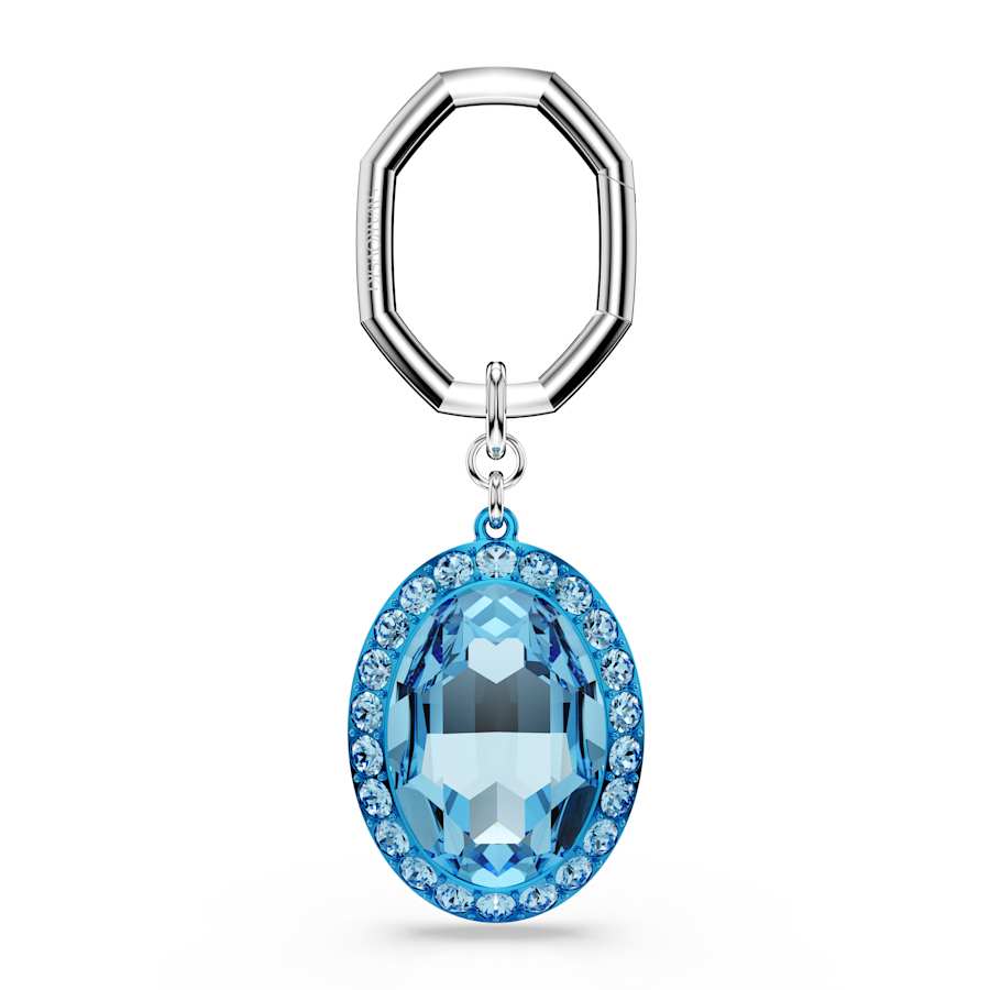 Lucent Oval Cut Blue Key Ring 5666644Swarovski5666644