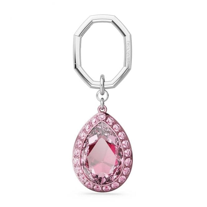 Lucent Pear Cut Pink Keyring 5666646Swarovski5666646