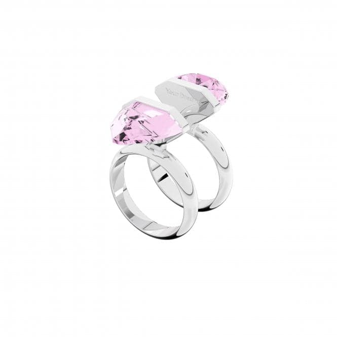 Lucent Rosaline Crystal RingSwarovski5613558 Size 55