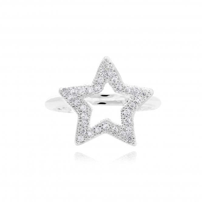 Lucia Lustre Star Organic Pave Ring 4811Joma Jewellery4811