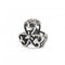 Luck Sterling Silver Bead TAGBE - 20232TrollbeadsTAGBE - 20232