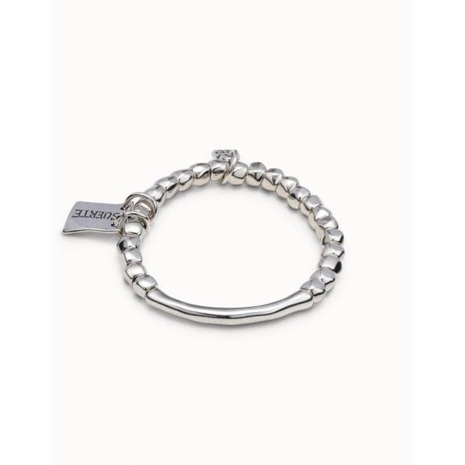 Lucky Silver Metal BraceletUNOde50PUL1210MTL0000M