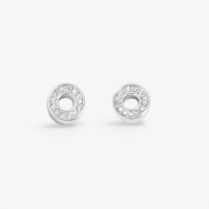 Lumia Circles Silver Plated Earrings 8652Joma Jewellery8652