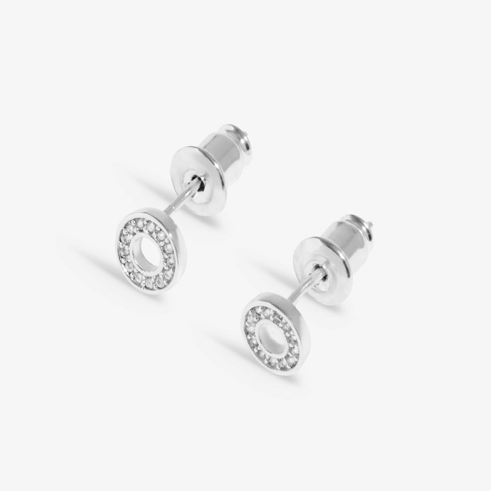 Lumia Circles Silver Plated Earrings 8652Joma Jewellery8652