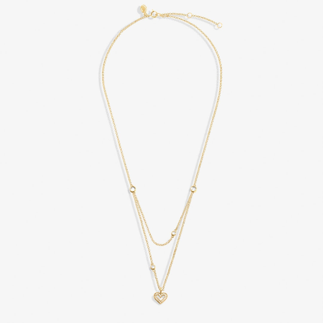 Lumia Heart Gold Plated Necklace 8636Joma Jewellery8636