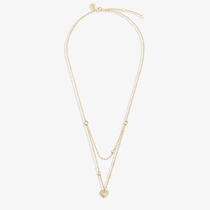 Lumia Heart Gold Plated Necklace 8636Joma Jewellery8636