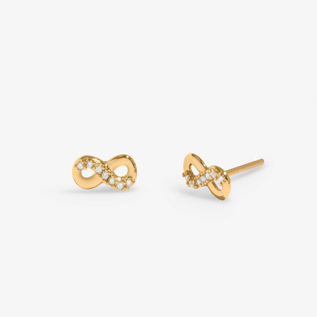 Lumia Infinity Gold Plated Earrings 8647Joma Jewellery8647