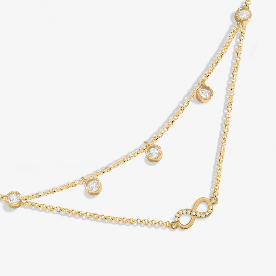 Lumia Infinity Gold Plated Necklace 8635Joma Jewellery8635