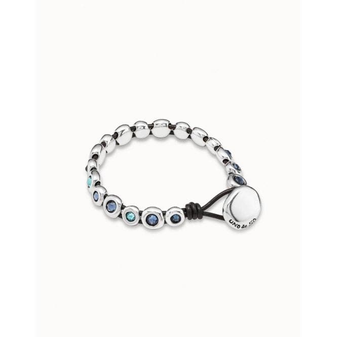 Magic Touch Blue Faceted Crystal BraceletUNOde50PUL2038AZUMTL0M