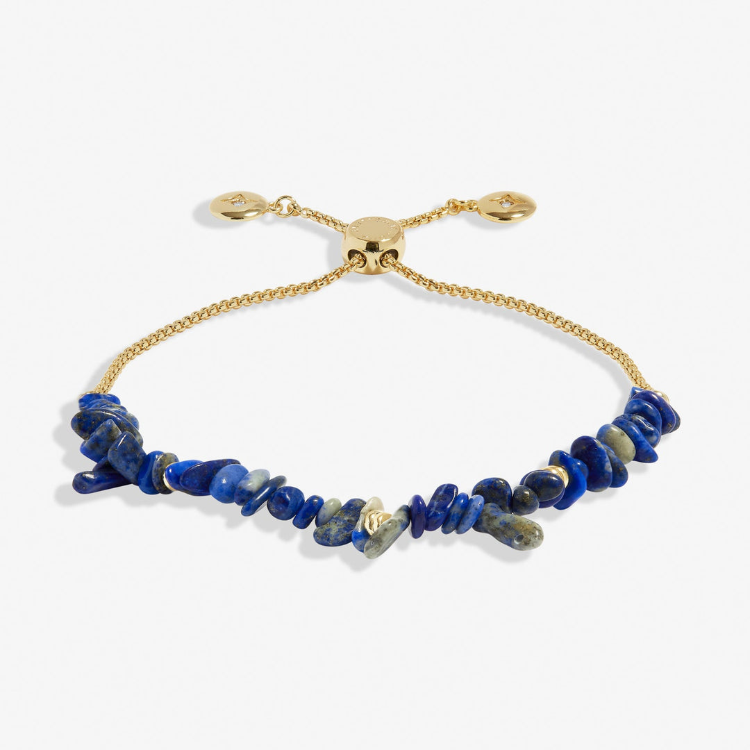 Manifestones Lapis Lazuli Gold Plated Bracelet 7447Joma Jewellery7447