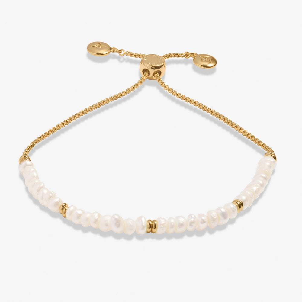 Manifestones Pearl Gold Plated Bracelet 7452Joma Jewellery7452