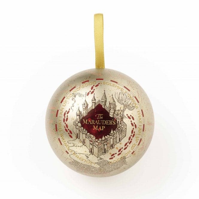 Marauders Map Christmas Gift Bauble & Pin BadgeHarry PotterHPCB0118