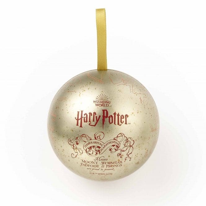 Marauders Map Christmas Gift Bauble & Pin BadgeHarry PotterHPCB0118