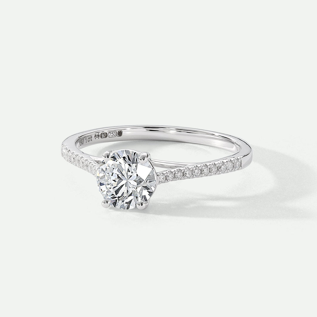 Margot | 18ct White Gold 1ct tw Lab Grown Diamond RingCreated BrillianceBA0071367 - M