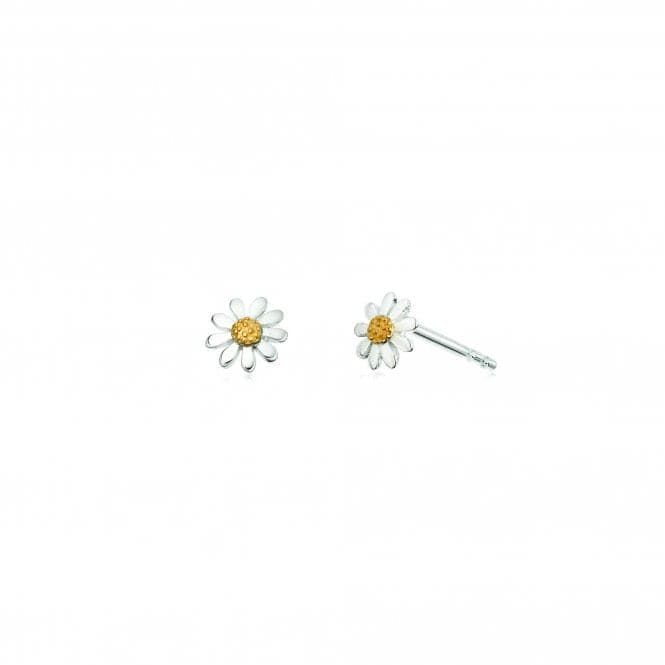 Marguerite Daisy Stud Silver Earrings E4001DaisyE4001