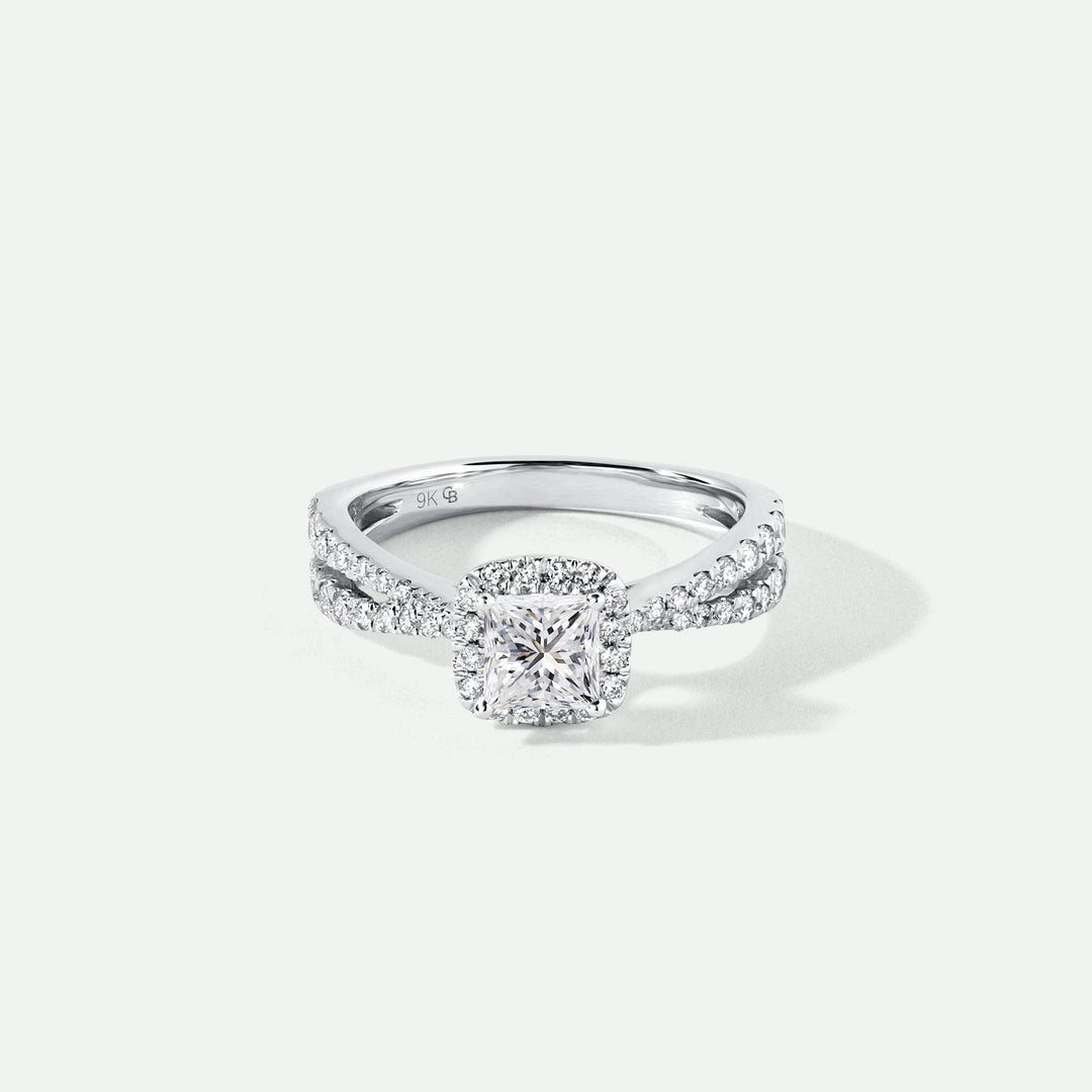 Marina | 9ct White Gold 1ct tw Lab Grown Diamond Engagement RingCreated BrillianceBA0073981 - M