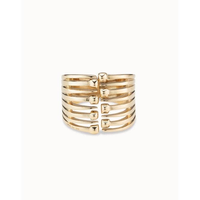 Matching Golden Metal BraceletUNOde50PUL2313ORO0000M