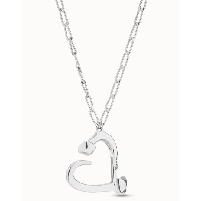 Matching Silver Metal NecklaceUNOde50COL1805MTL0000U