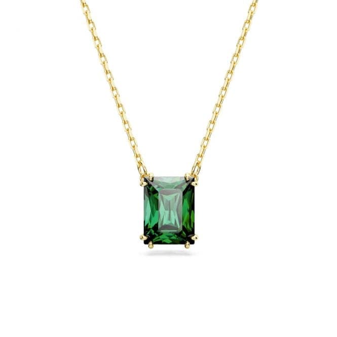 Matrix Green Gold - tone Plated Rectangular Cut Pendant 5677141Swarovski5677141