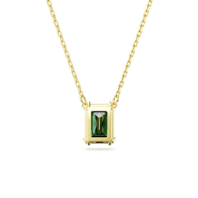 Matrix Green Gold - tone Plated Rectangular Cut Pendant 5677141Swarovski5677141