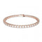 Matrix Rose Gold - Tone Plated White Tennis BraceletSwarovski5657661 L
