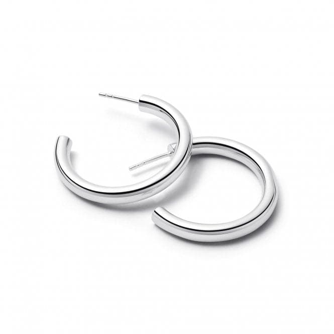 Maxi Bold Hoop In Silver Earrings E3118_SLVDaisyE3118_SLV