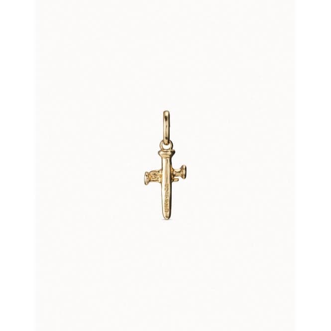 Medium Cross Golden Metal CharmUNOde50CHA0145ORO0000U