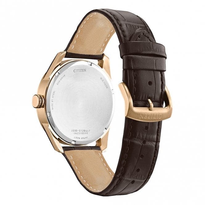 Mens Analogue Strap Brown Watch AW0082 - 01ACitizenAW0082 - 01A