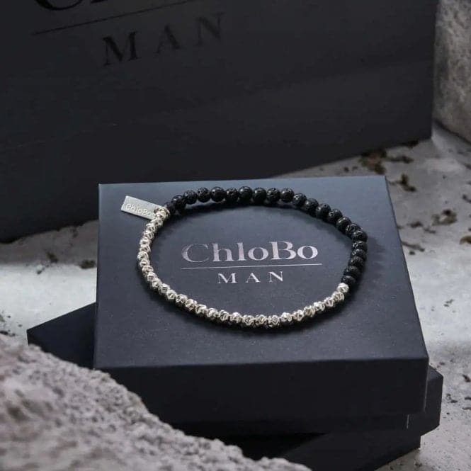 Men's Black Lava Principal Bracelet SBBLHAMMChloBoSBBLHAMM